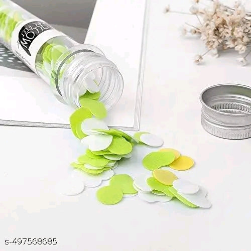Travel Test Tube Flower Shape Paper Soap Sheets - Assorted Multicolor Fruity Portable Hygiene Pack of 2 Tubes